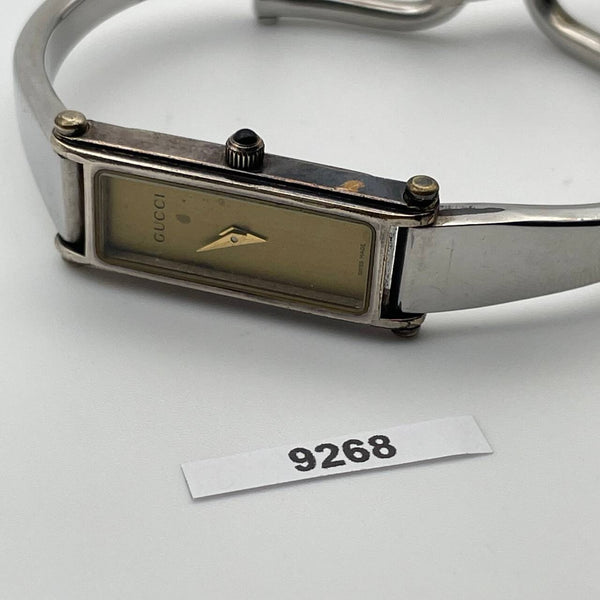PROJECT TO FIX GUCCI LADIES BANGLE SS 1500 WATCH EU SHIP WATCH 9268