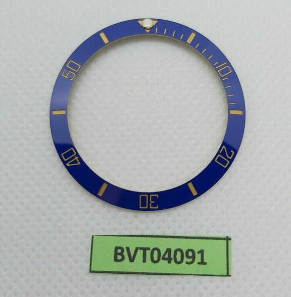 SEIKO BLUE GOLD SUBMARINE CERAMIC BEZEL SLANT INSERT 7S26 0020 SKX007 BVT4091