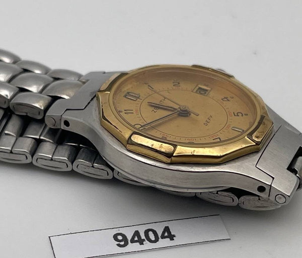 PROJECT TO FIX ZENITH DEFY GOLD SS QUARTZ LADIES DATE WATCH EU SHIP 9404