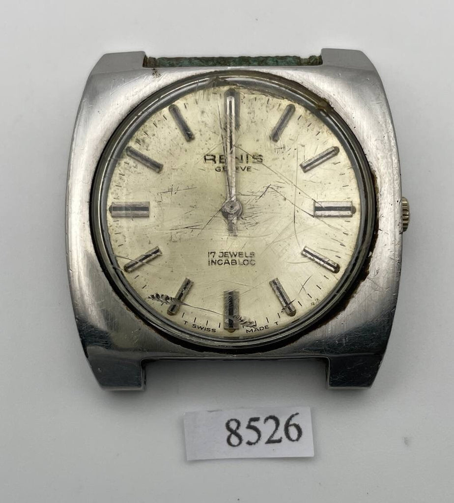 PROJECT TO FIX RENIS GENEVE MANUAL WIND TONNEAU CASE EU SHIP 8526 MENS WATCH