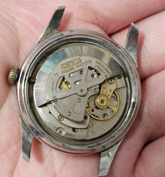 PROJECT TO FIX BULOVA SS ROUND AUTOMATIC WIND MENS WATCH BVT10896