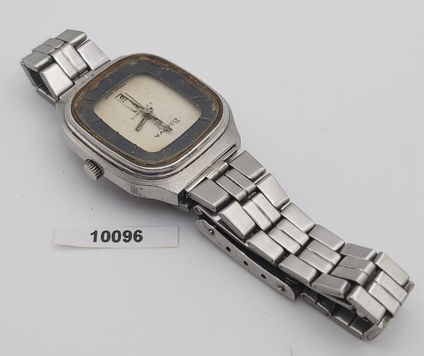 PROJECT TO FIX BULOVA LADIES AUTOMATIC STEEL DATE WATCH EU SHIP 10096