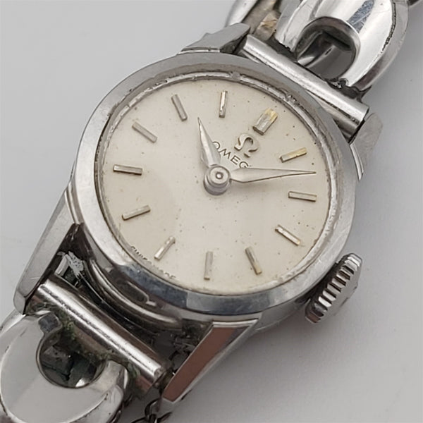 PROJECT TO FIX OMEGA SS MANUAL WIND PETITE LADIES COCKTAIL DRESS WATCH BVT06558