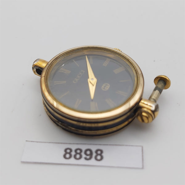 PROJECT TO FIX GUCCI LADIES GOLD ROMAN TRI COLOR GOLD WATCH EU SHIP WATCH 8898