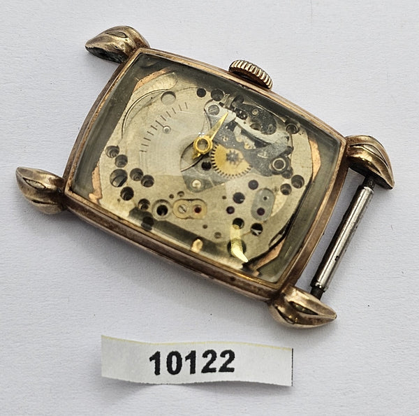 PROJECT TO FIX BULOVA ARABIC DIAL GOLD PLATE MIDSIZE MANUAL WIND WATCH 10122