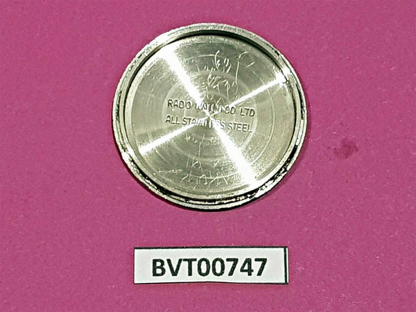 USED RADO VOYAGER 19760460 SS CASE BACK COVER 181467 #BVT00747