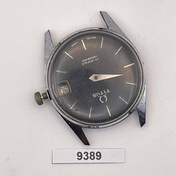 PROJECT TO FIX SOLVIL TITUS MENS SS ROUND MANUAL BOY SIZE WATCH EU SHIP BVT9389