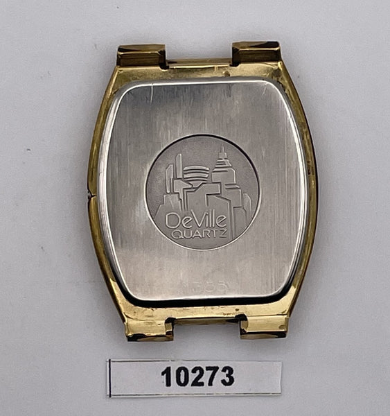 PROJECT TO FIX OMEGA DE VILLE GOLD PLATE TONNEAU MENS QUARTZ WATCH BVT010273