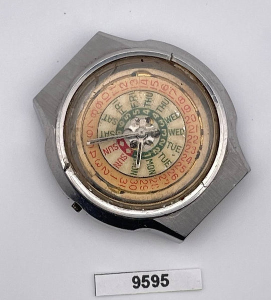 PROJECT TO FIX RADO AUTOMATIC HOODED DAY DATE EU SHIP MENS WATCH 9595