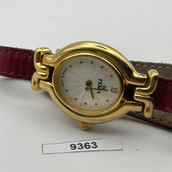PROJECT TO FIX FENDI LADIES GOLD DIAL GOLD PLATE WATCH EU SHIP WATCH 9363