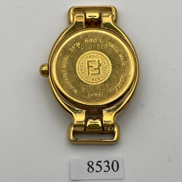 PROJECT TO FIX FENDI LADIES GOLD DIAL GOLD PLATE WATCH EU SHIP WATCH 8530