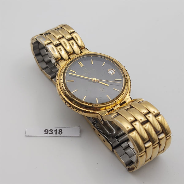 PROJECT TO FIX SANDOZ ROUND SHAPED QUARTZ EU SHIP MENS WATCH 9318