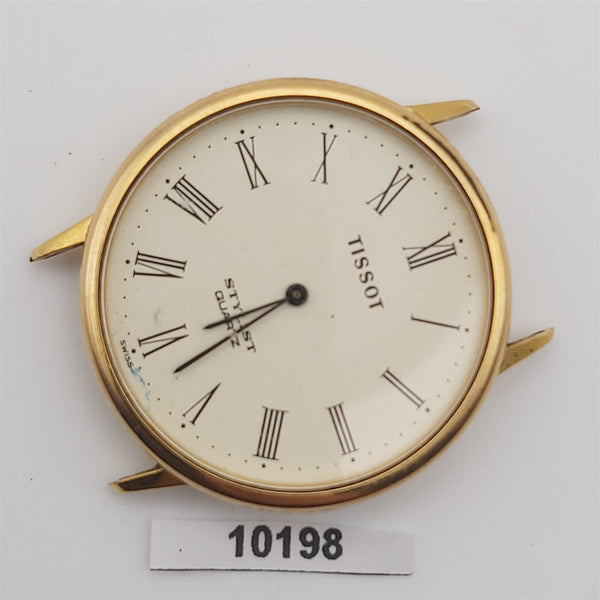 PROJECT TO FIX TISSOT STYLIST GOLD ROMAN DIAL MENS QUARTZ WATCH EU SHIP 10198