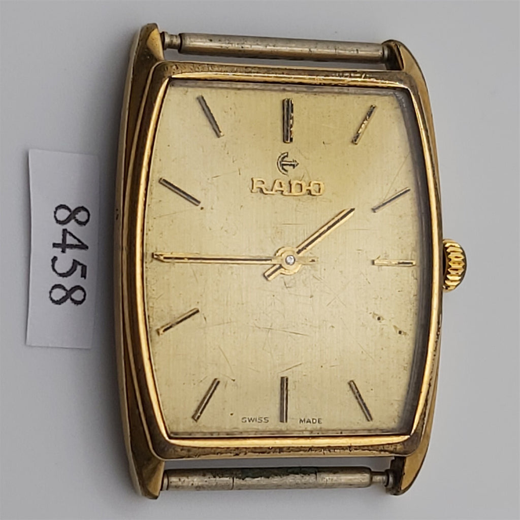 PROJECT FIX RADO TONNEAU GOLD MANUAL WIND 8458 EU SHIP MENS WATCH