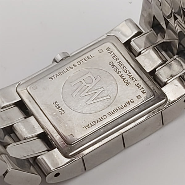 PROJECT TO FIX RAYMOND WEIL STEEL MINIMALIST DESIGN LADIES WATCH EU SHIP 8604