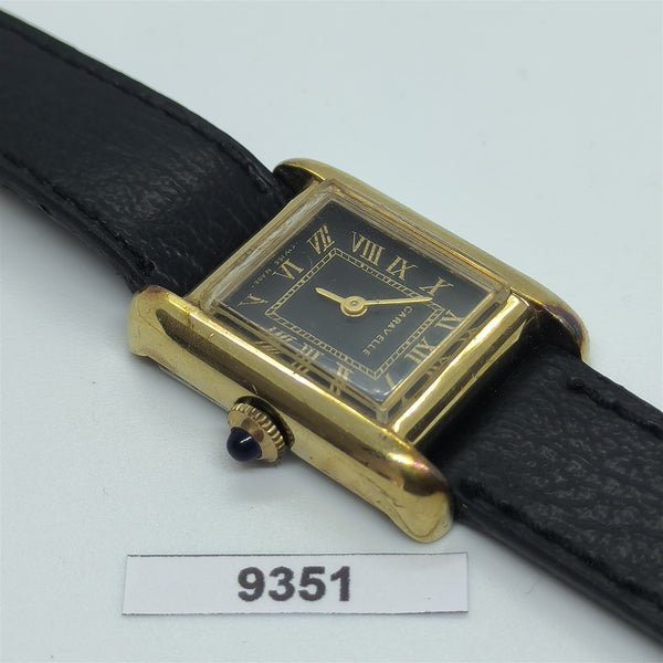 PROJECT TO FIX BULOVA CARAVELLE ROMAN DIAL LADIES GOLD DRESS WATCH 9351