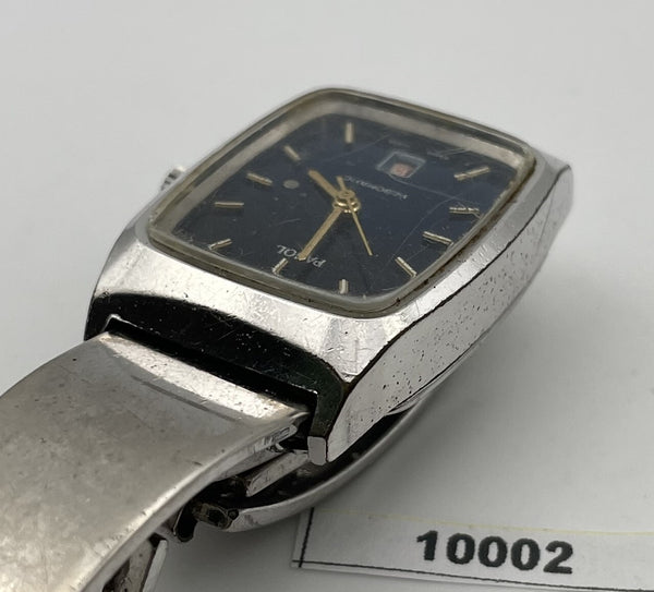 PROJECT TO FIX PAGOL SWISS AUTO SS LADIES TONNEAU DATE WATCH EU SHIP 10002