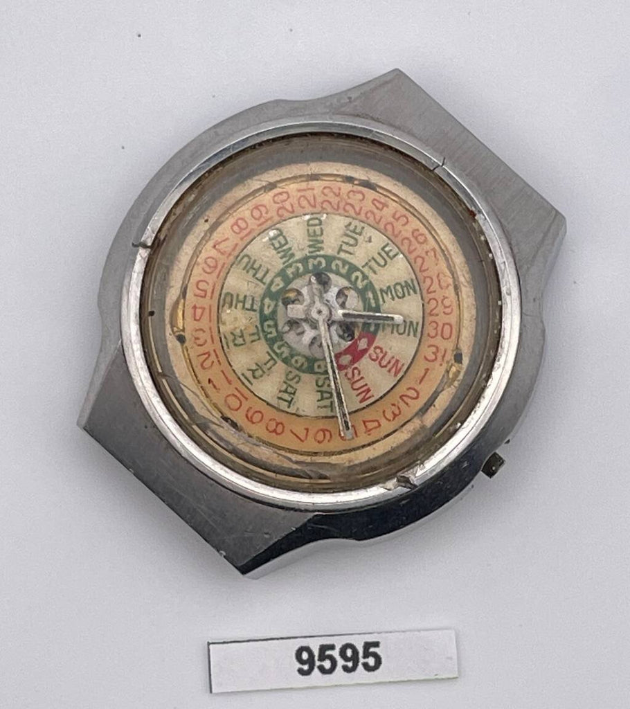 PROJECT TO FIX RADO AUTOMATIC HOODED DAY DATE EU SHIP MENS WATCH 9595