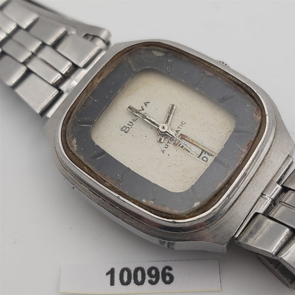 PROJECT TO FIX BULOVA LADIES AUTOMATIC STEEL DATE WATCH EU SHIP 10096