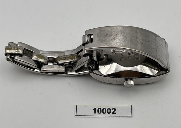 PROJECT TO FIX PAGOL SWISS AUTO SS LADIES TONNEAU DATE WATCH EU SHIP 10002