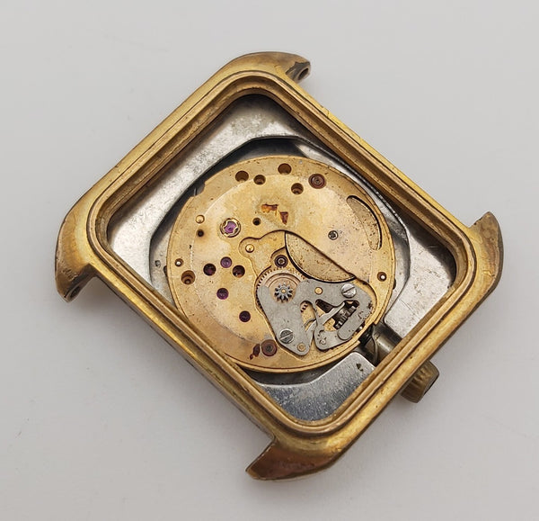 PROJECT TO FIX OMEGA DE VILLE GOLD PLATE CUSHION UNISEX cal 625 MANUAL WATCH