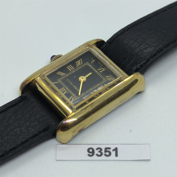 PROJECT TO FIX BULOVA CARAVELLE ROMAN DIAL LADIES GOLD DRESS WATCH 9351
