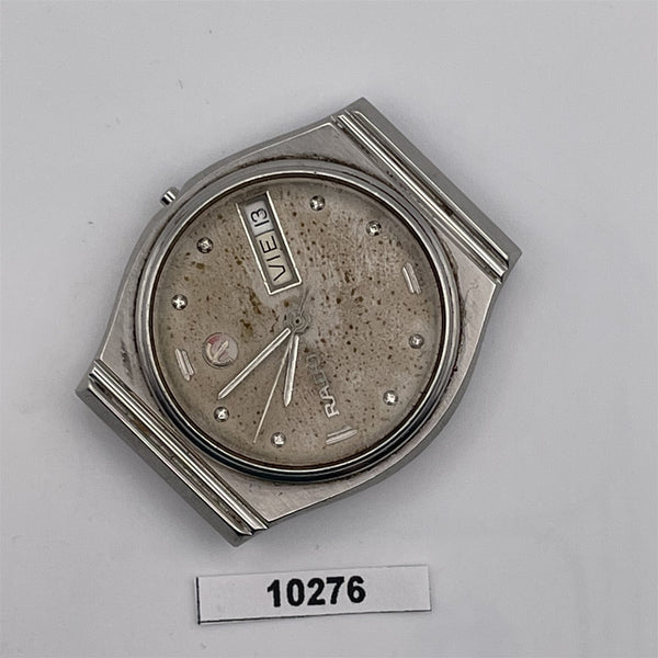 PROJECT TO FIX RADO VOYAGER STEEL HOODED LUGS DAY DATE UNISEX WATCH 10276