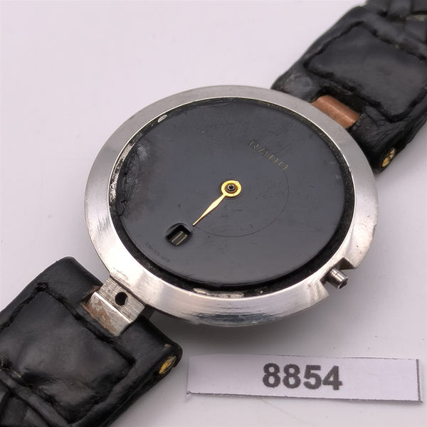PROJECT TO FIX RADO FLORENCE SS BLACK DIAL EU SHIP LADIES 8854 WATCH