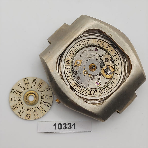 PROJECT TO FIX RADO SAPPHIRE GAZELLE SS DAY DATE EU SHIP MENS WATCH 10331