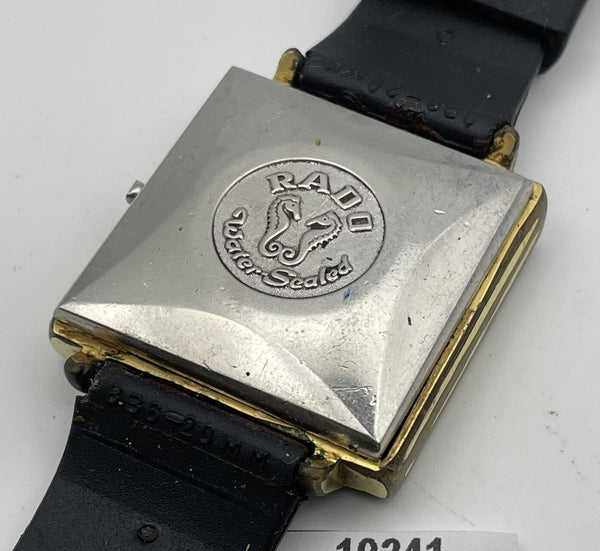 PROJECT TO FIX RADO MANHATTAN GOLD CUSHION LUGS DAY DATE MENS WATCH 10241