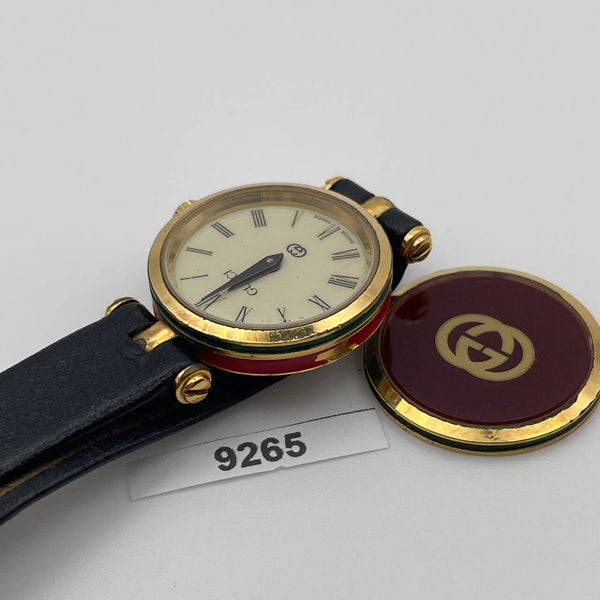 PROJECT TO FIX GUCCI LADIES ROMAN TRI COLOR GOLD PLATE WATCH EU SHIP WATCH 9265