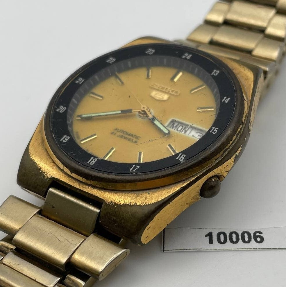 PROJECT TO FIX SEIKO 7S26 3160 DAY DATE AUTO MENS EU SHIP WATCH 10006