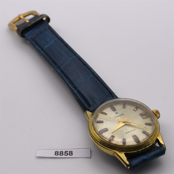 PROJECT TO FIX TUGARIS GOLD AUTOMATIC WIND ROUND EU SHIP MIDSIZE WATCH 8858