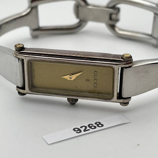 PROJECT TO FIX GUCCI LADIES BANGLE SS 1500 WATCH EU SHIP WATCH 9268