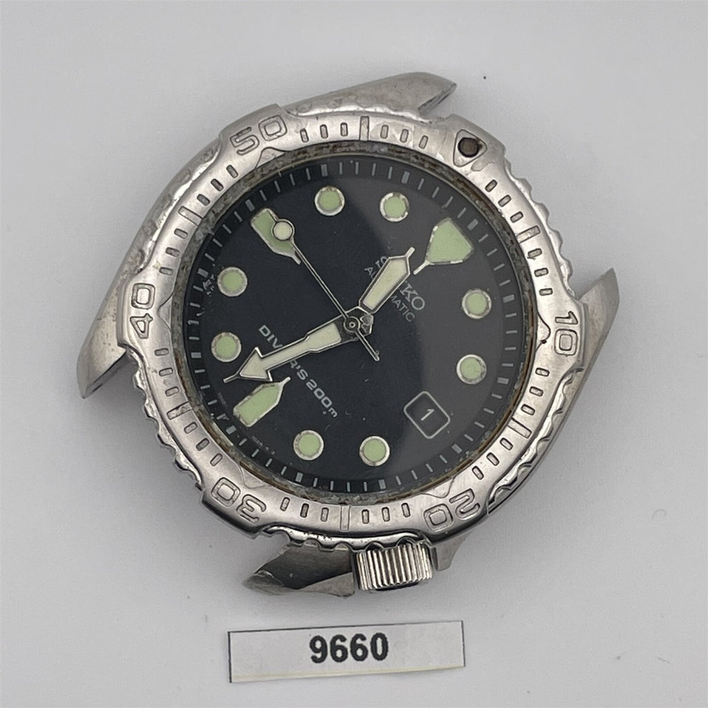 PROJECT TO FIX SEIKO 7002 7020 AUTOMATIC 660190 POLISHED MENS DIVE DATE WATCH