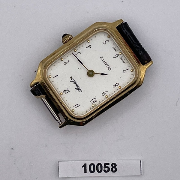 PROJECT FIX AMIDO ARABIC DIAL GOLD CASE LADIES QUARTZ DRESS WATCH 10058
