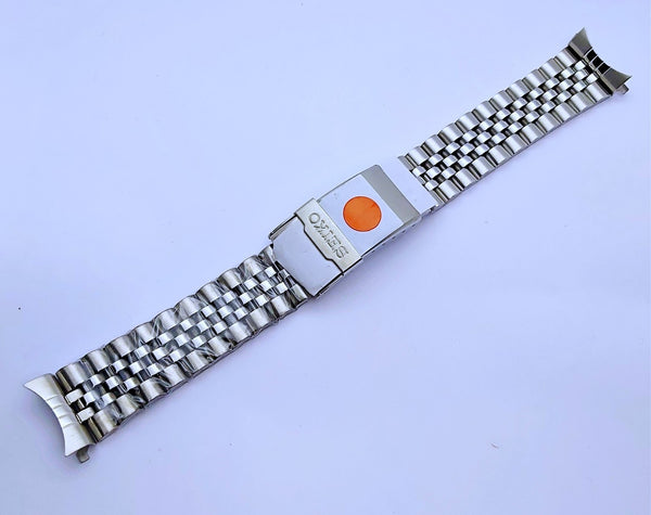 NEW SEIKO JUBILEE SS BRACELET 20m 4205 7S26 0030 SKX013 WATCH FOLDED TYPE A