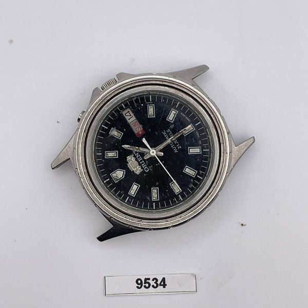 PROJECT TO FIX ORIENT DIVER DAY DATE AUTO MIDSIZE 469DB760 CA EU SHIP WATCH 9534
