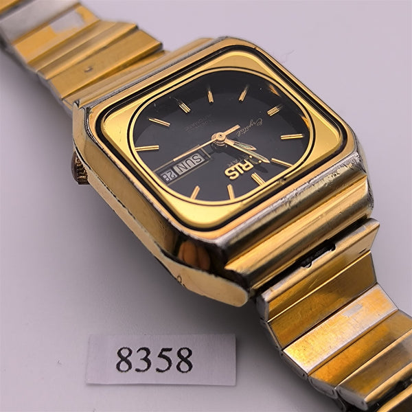 PROJECT TO FIX ORIS GOLD PLATE AUTOMATIC WIND LADIES DAY DATE WATCH BVT08358