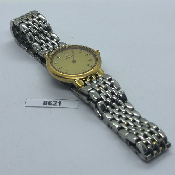 PROJECT TO FIX OMEGA DE VILLE GOLD QUARTZ RICE BEADS LADIES WATCH EU SHIP BV8621