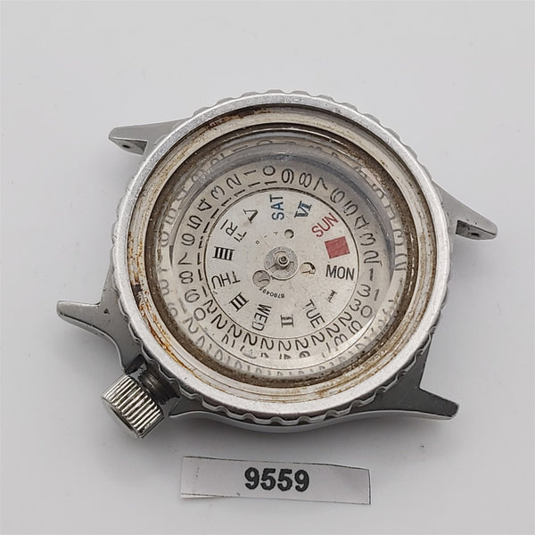 PROJECT TO FIX ORIENT DIVER DAY DATE AUTO MIDSIZE 469DG460 CA EU SHIP WATCH 9559