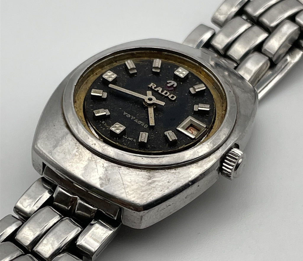 PROJECT TO FIX VINTAGE RADO VOYAGER DATE AUTOMATIC LADIES WATCH 10418
