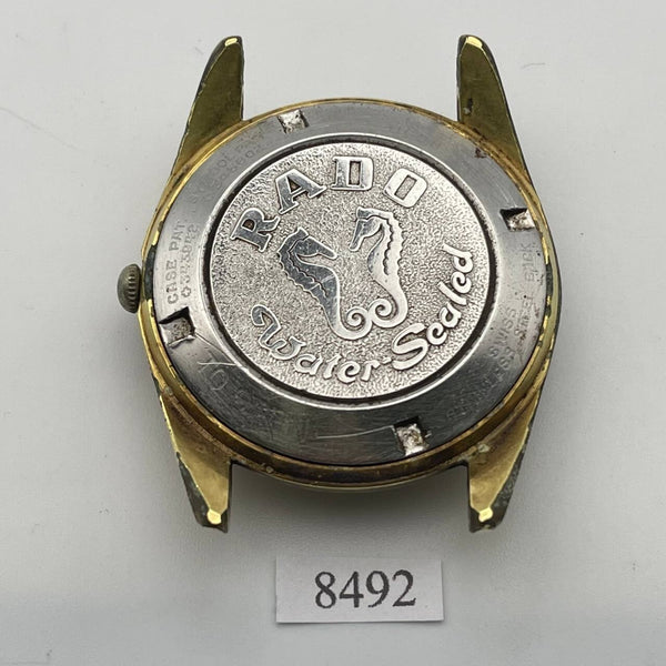 PROJECT TO FIX RADO NEW GREEN HORSE GOLD DATE EU SHIP MENS WATCH 8492