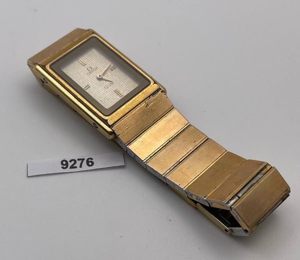 PROJECT TO FIX OMEGA DE VILLE GOLD PLATE QUARTZ LADIES WATCH EU SHIP BV9276