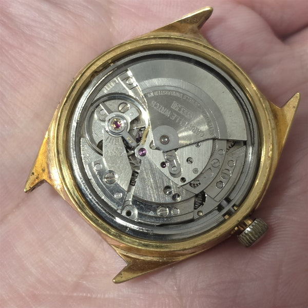 PROJECT TO FIX BULOVA CARAVELLE DAY DATE AUTOMATIC MENS GOLD WATCH BVT10051