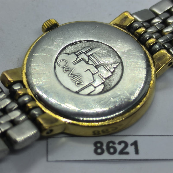 PROJECT TO FIX OMEGA DE VILLE GOLD QUARTZ RICE BEADS LADIES WATCH EU SHIP BV8621