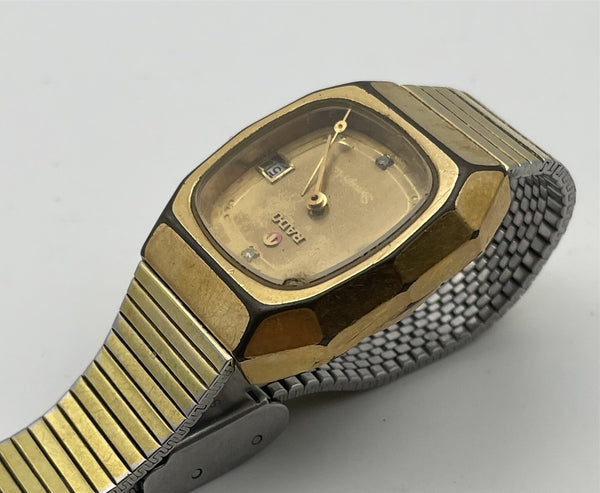 PROJECT TO FIX RADO LADIES SHANGRILA AUTOMATIC GOLD PLATE WATCH EU SHIP 9807