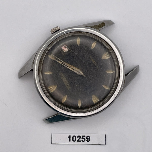 PROJECT TO FIX TUGARIS ROUND THICK LUGS AUTOMATIC DATE EU SHIP MENS WATCH 10259
