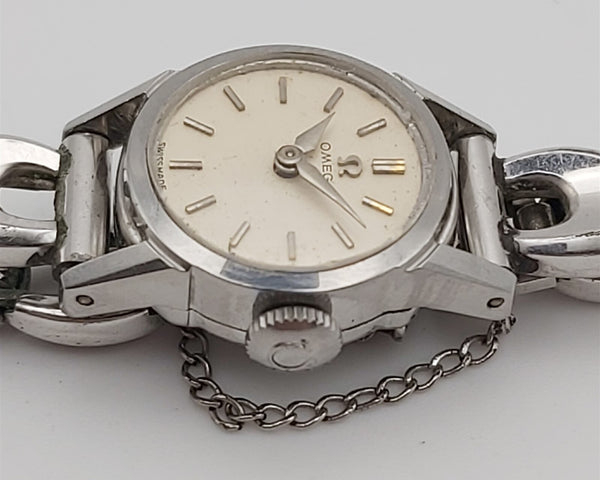 PROJECT TO FIX OMEGA SS MANUAL WIND PETITE LADIES COCKTAIL DRESS WATCH BVT06558