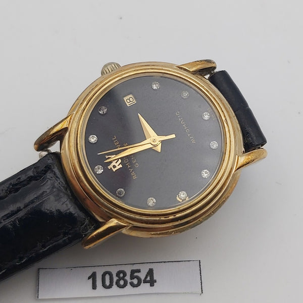 PROJECT TO FIX RAYMOND WEIL LADIES GOLD AUTOMATIC DRESS WATCH EU SHIP 10854